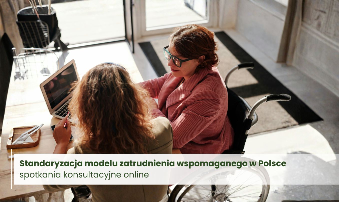 niepełnosprawni w pracy na stronę